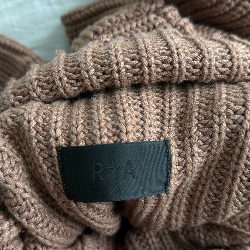 RtA Brown Ribbed Sweater - Picture 6 of 6